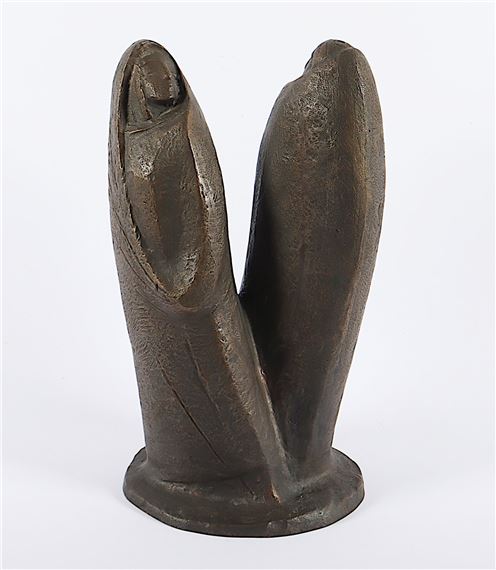 "Zwei stehende Figuren" by Hans Baier