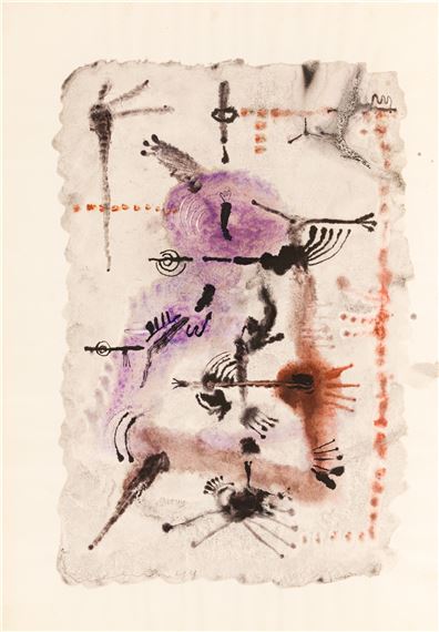 Untitled (Informell) by Oswald Oberhuber, 1949
