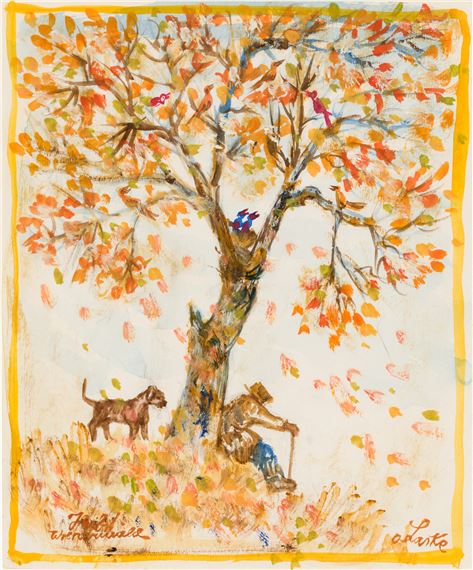 Herbst (Wienerwald) by Oskar Laske