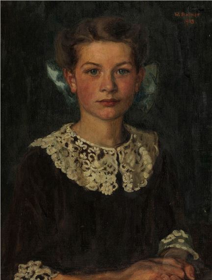 Marguerite Trüssel by Paul Friedrich Wilhelm Balmer, 1913