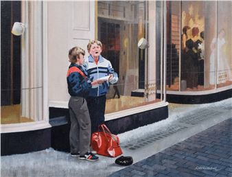 Busking - Robert Whitaker