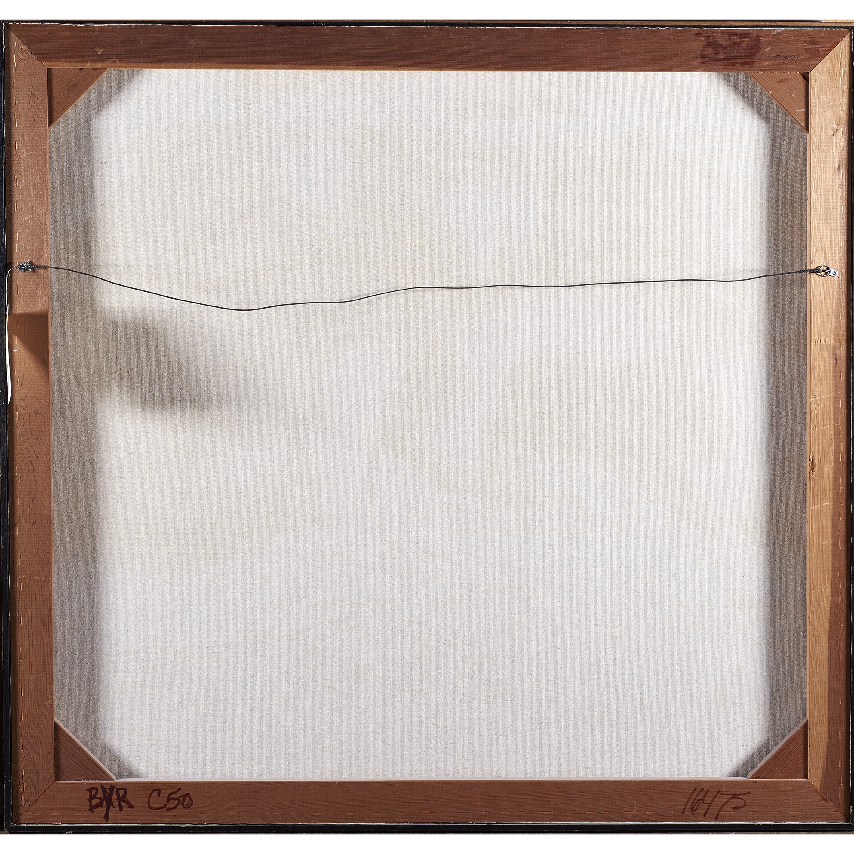 Artwork by James Byrd, Untitled, Made of canvas