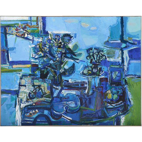 Blue Window by Robert Frame, 1969