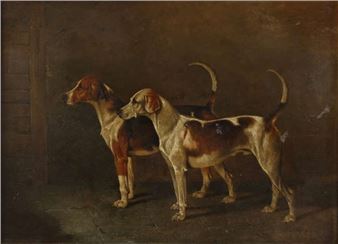 Two hounds - A. Wheeler