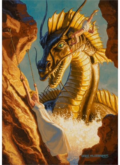 Perseus and Andromeda by Greg Hildebrandt, 1984