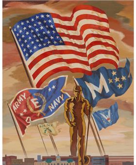 Battle Flags - Merle Percy Basham