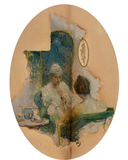 Afternoon Tea by Frank Street, 1919