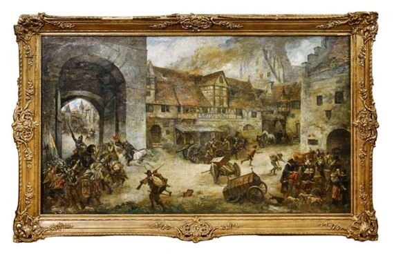 Georg Johann Christian Urlaub | Battle of Rothenburg | MutualArt