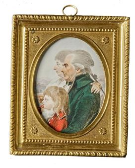 Family portrait - Johann Michael Siegfried Lowe