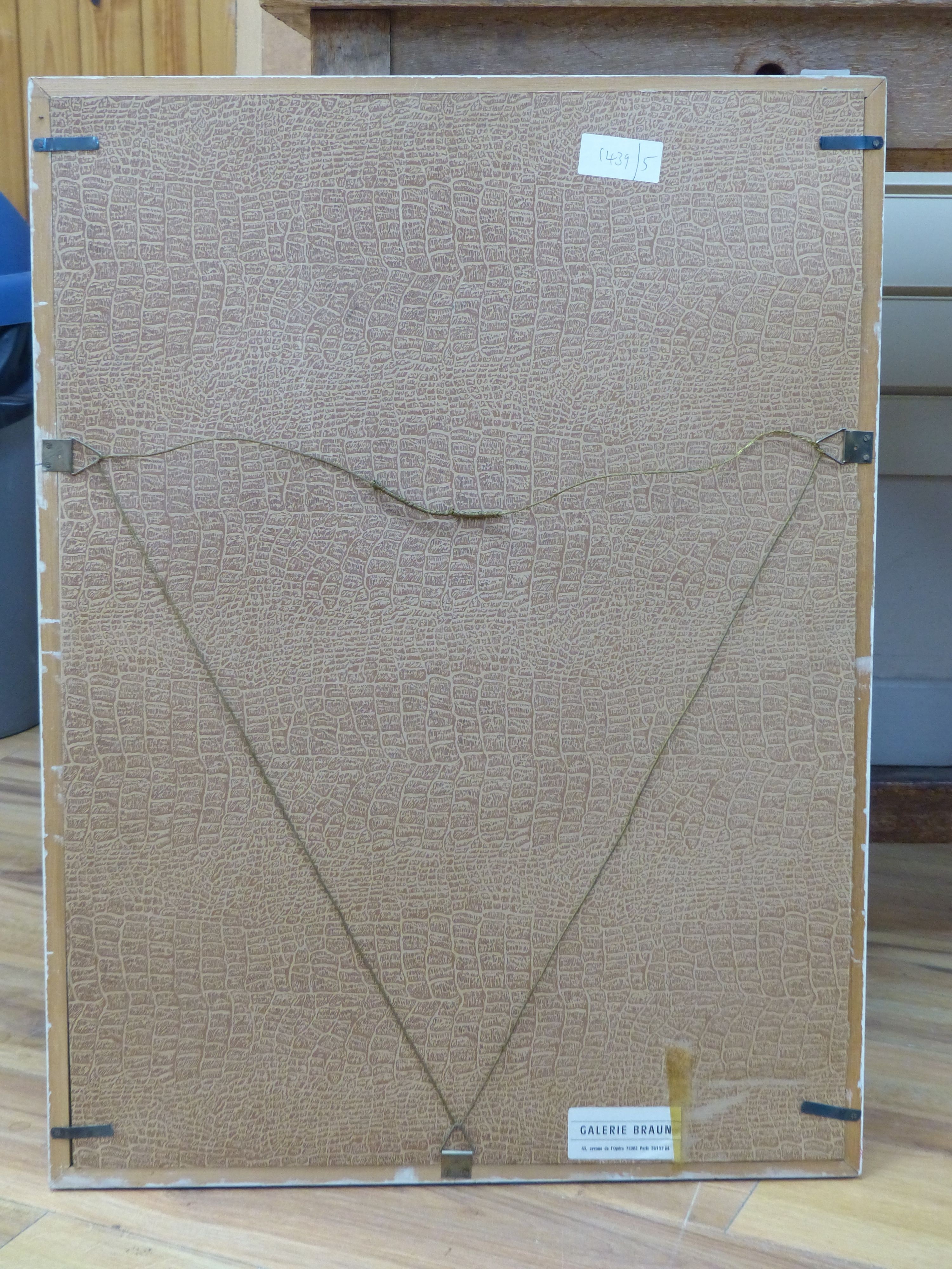 Artwork by Crislett Lehmann, Study of lions, Made of watercolour