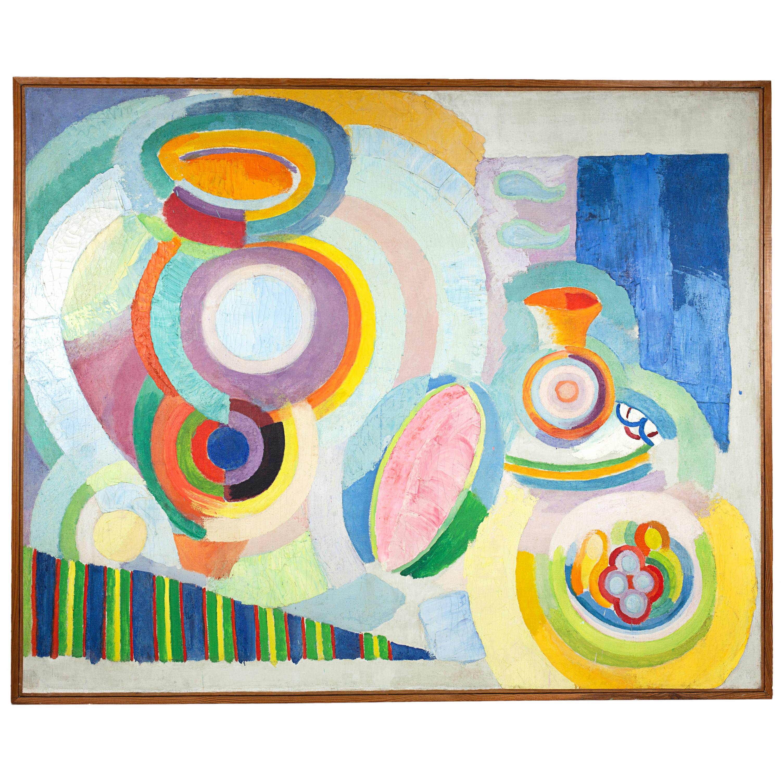 Nature morte portugaise by Robert Delaunay, 1916
