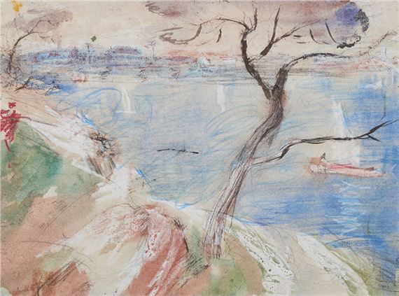 Northwood Point, Lane Cove River by Lloyd Rees, 1978