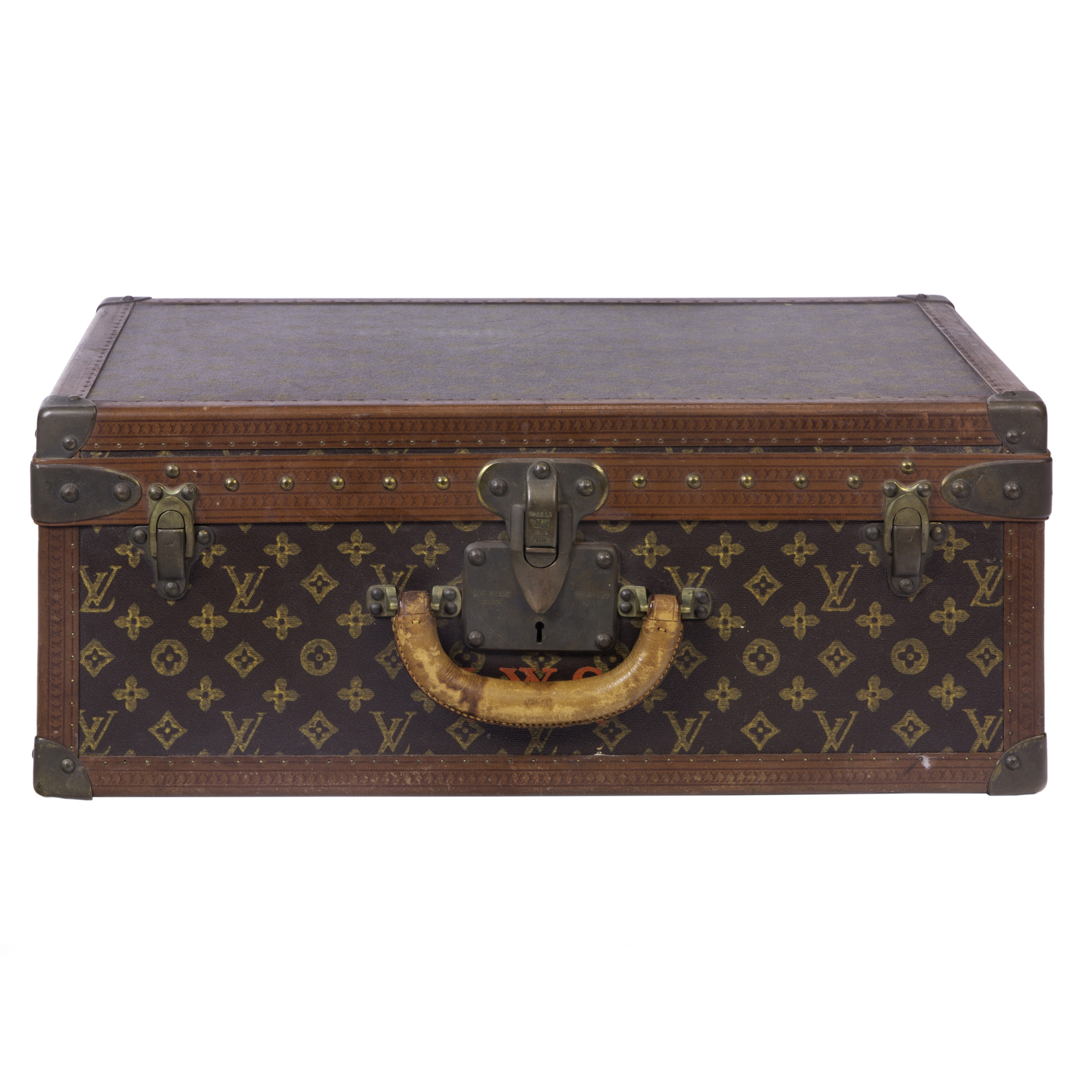Sold at Auction: Vintage Louis Vuitton Hard Traveling Suite Case