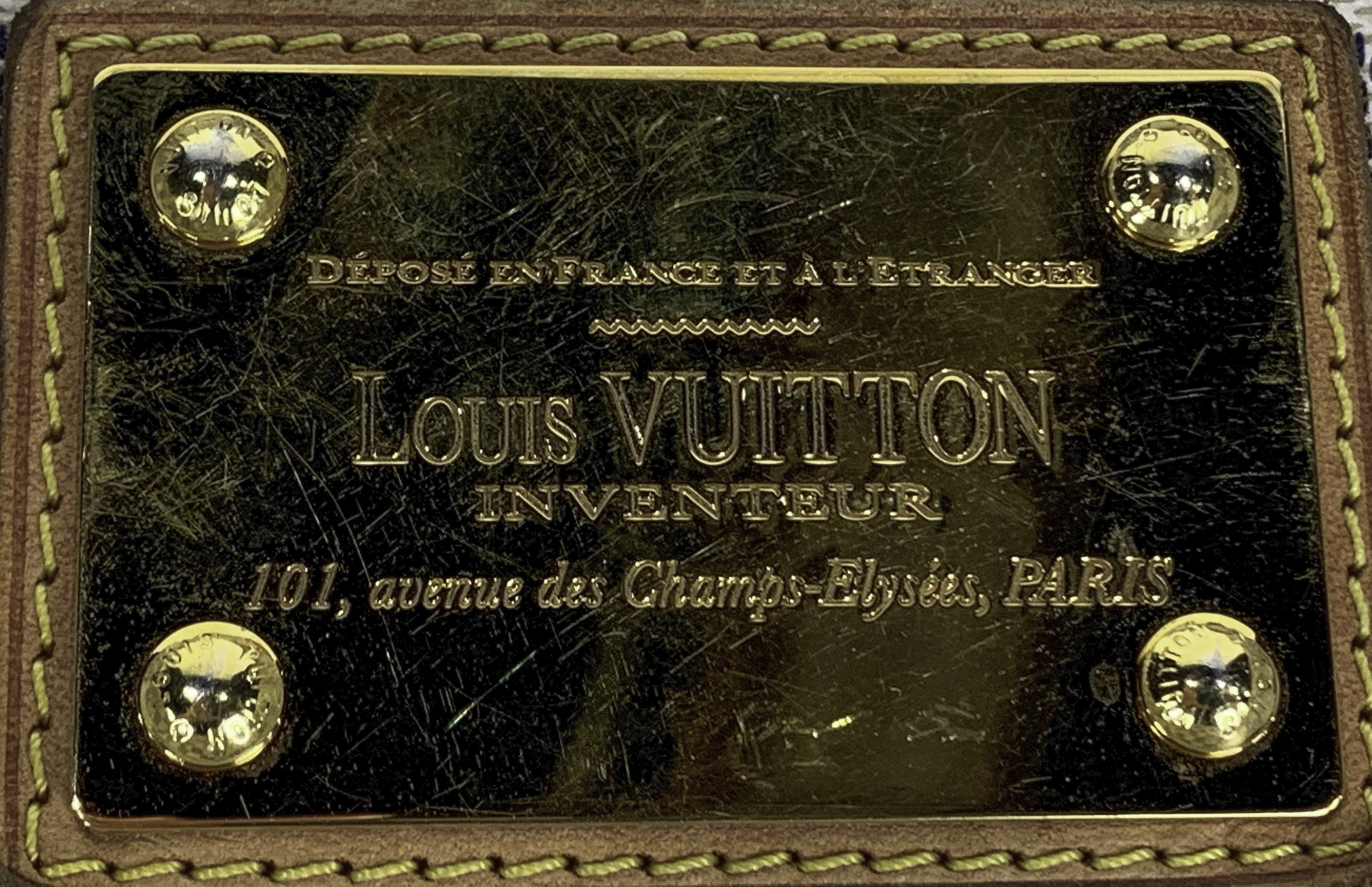 LOUIS VUITTON Damier Azur Galliera PM 1275153