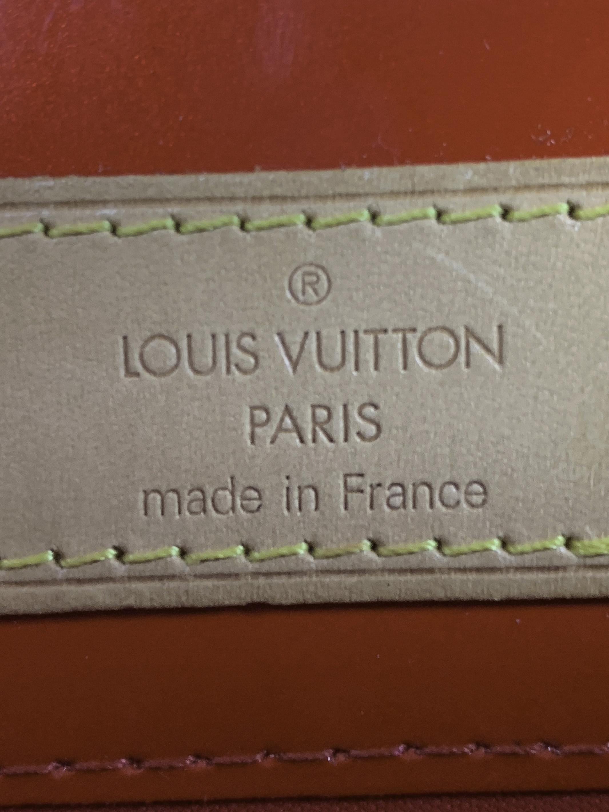 Sold at Auction: AUTHENTIC LOUIS VUITTON MONOGRAM VERNIS PATENT