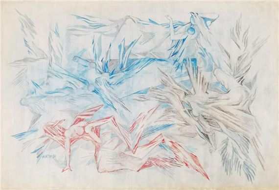 Le combat des anges by Hubert Aratym