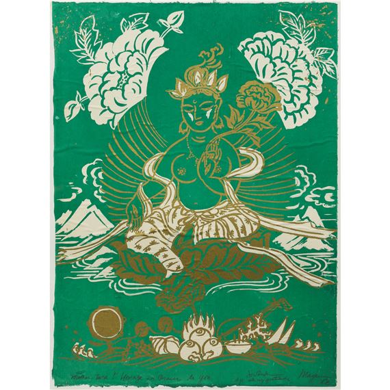 Mother Tara! Homage and Praise to You by Mayumi Oda