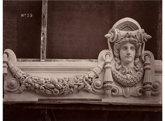 Le Nouvel Opera de Paris, Sculpture Ornementale by Louis-Émile Durandelle, 1866-1875