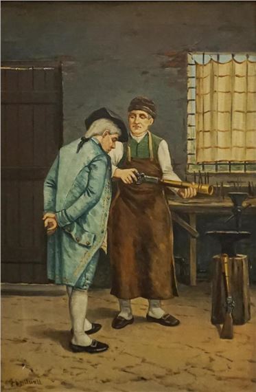 The Gunsmith by Irving Stillwell, 20th Century