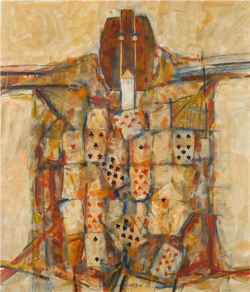 Joker by Vladimir Nikolaevich Nemukhin, dated 87