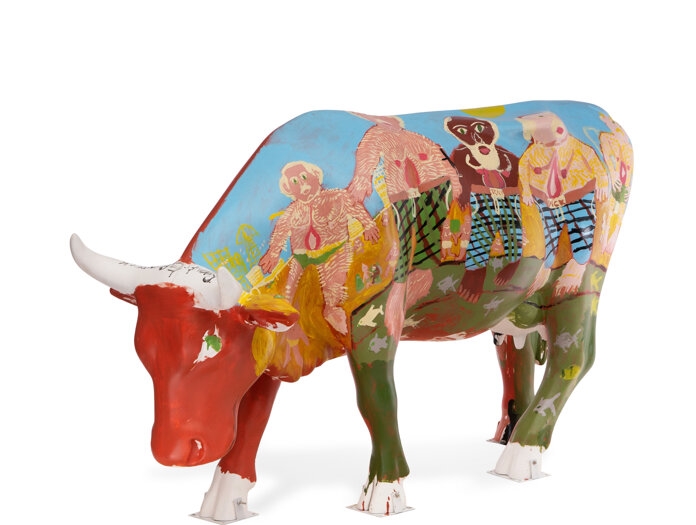 Artwork by Raynes E. Birkbeck, Elmo, Made of Fiberglass resin