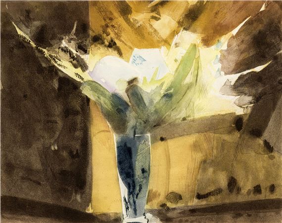 Bouquet de fleurs by Albert Chavaz, 1979