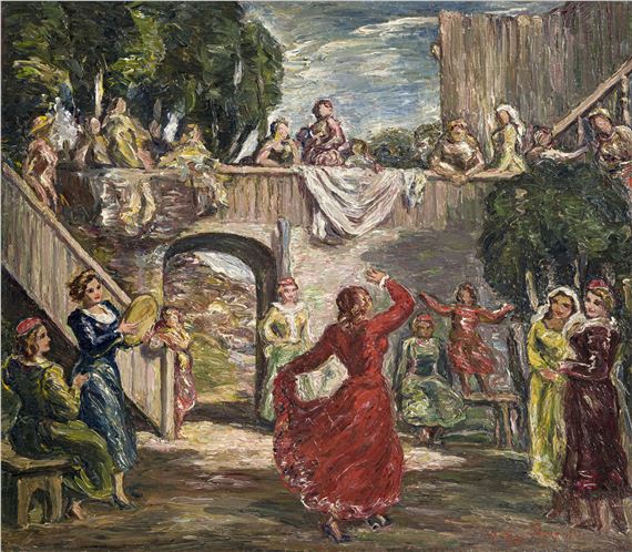 La danseuse by Lado Davidovich Gudiashvili , 1939