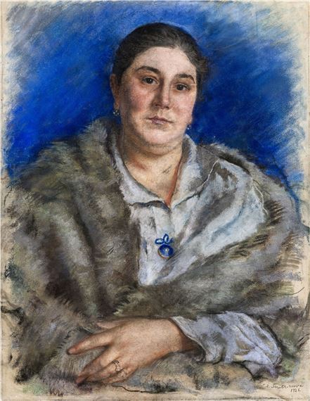 zinaida-yevgenyevna-serebryakova-portrait-de-kamenskaya-1926