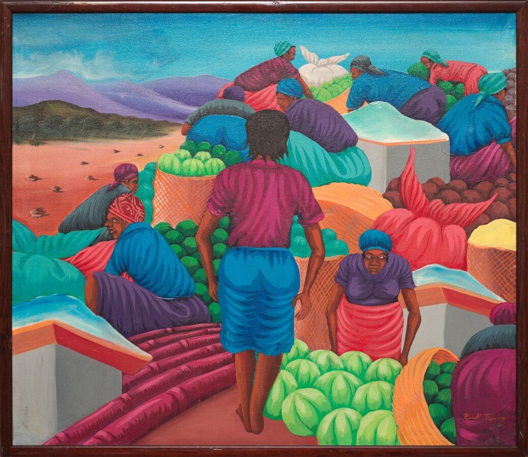 Ronald Thomas | Morning of market | MutualArt