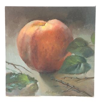 PEACH STILL LIFE - Hall Pierce II Groat
