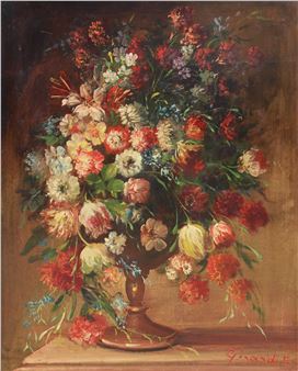 Still Life Painting - E. Girardi