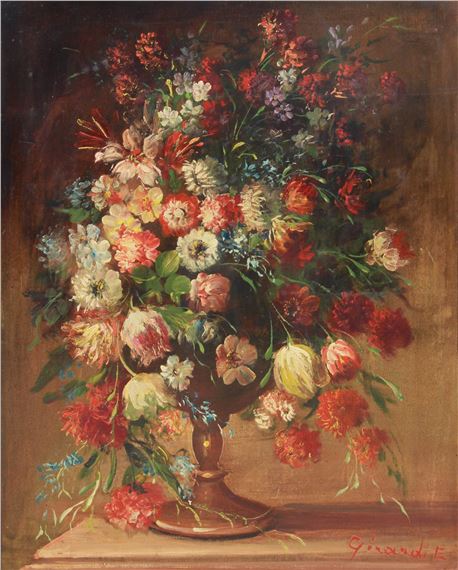 Still Life Painting - E. Girardi
