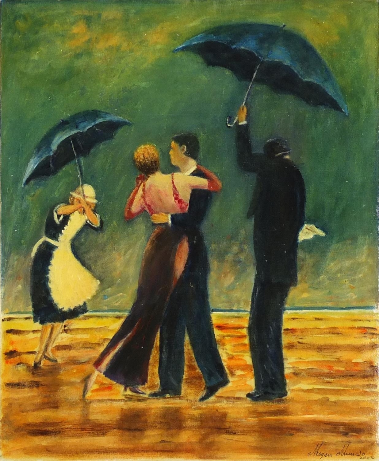 Lovers dancing by Jack Vettriano