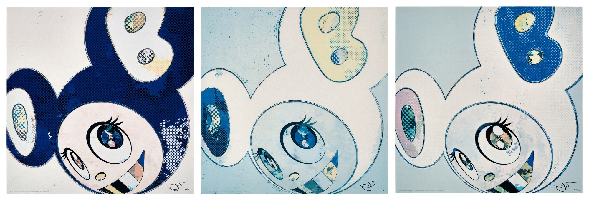 Takashi Murakami × Virgil Abloh: “BAG” in Silver