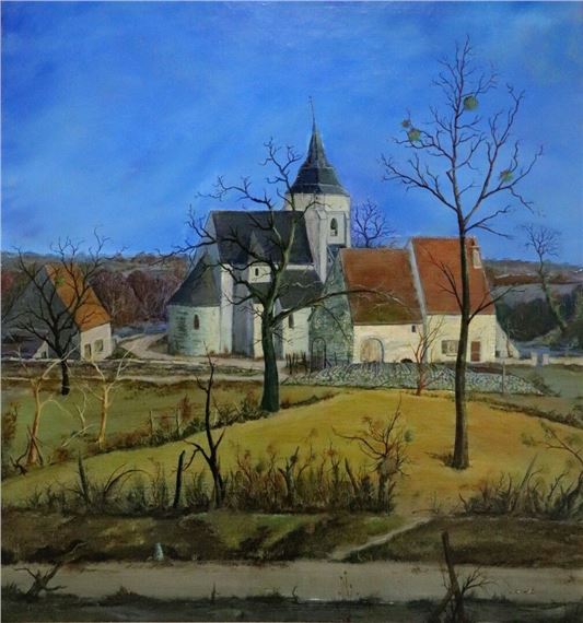 Eglise en nivernais by Pierre Dancette, 1966