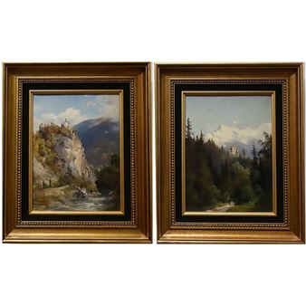 "CLIFF TOP CASTLE" & "CLIFF TOP HOUSE" - Anna Plommer