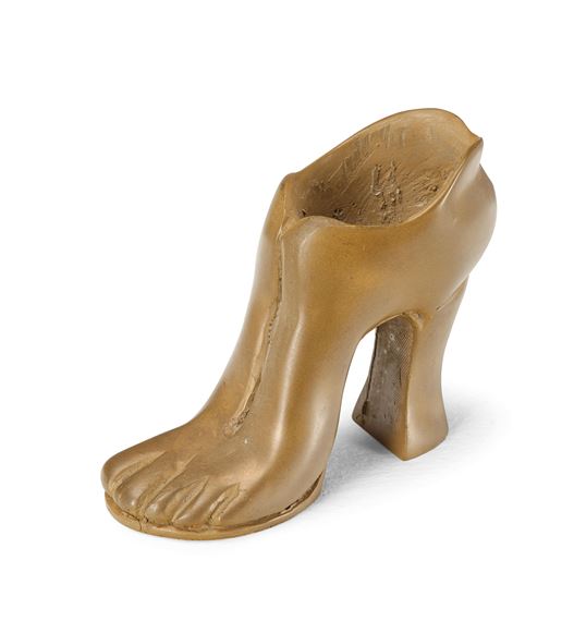 Fußschuh by Jürgen Klauke, 1977