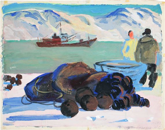 Fishing tackle by Konstantin Borisovich Nazarov, 1967