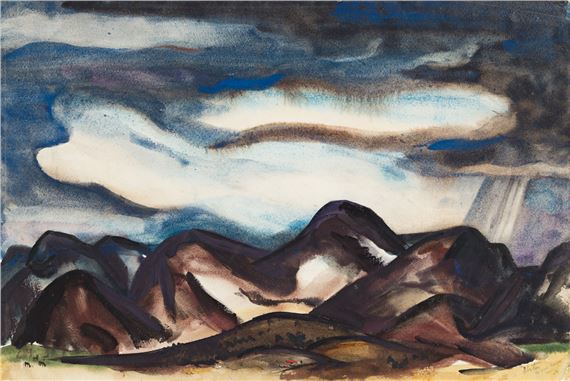 Santa Ana Winds, Ariz. (Arizona) by Charles Alston, 1944