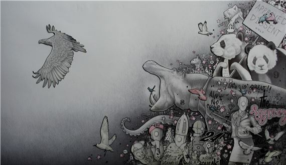 The Big Squeeze by Stephen Rosin, 2020