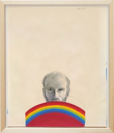Robert Bechtle | Self-Portrait (1965) | MutualArt