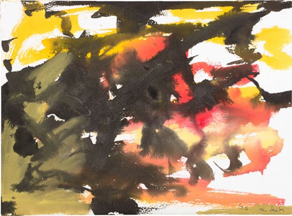 Untitled by Elaine de Kooning, Executed in 1975