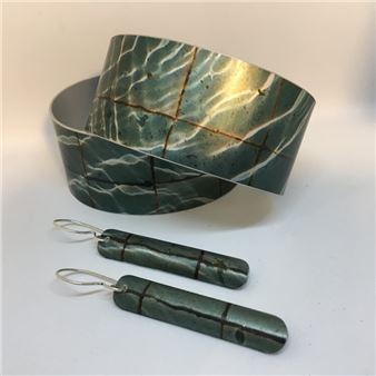 Heidi Minshall: AL 13. Hand-crafted Jewellery in Photo-printed Aluminium - Morley College Gallery