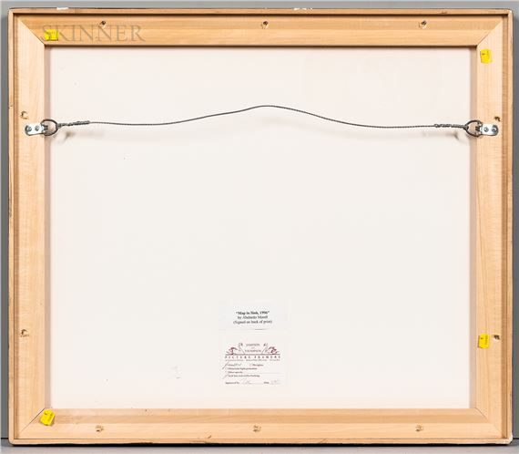 Abelardo Morell | Map in Sink (1996) | MutualArt