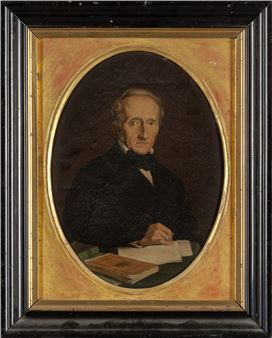 Ritratto del papà Cristoforo Gandolfi - Francesco Gandolfi