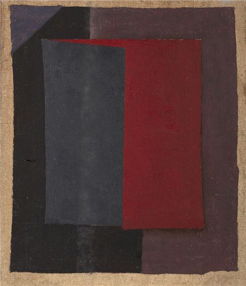 No. 11 - Abstract Composition red by Peter Haigh, 1993