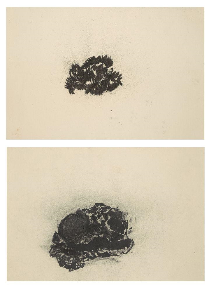 Artwork by Nicholas Pope, Untitled, Made of charcoal on paper