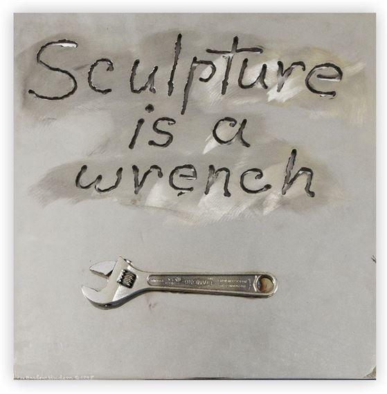 Sculpture is a Wrench by Jon Barlow Hudson