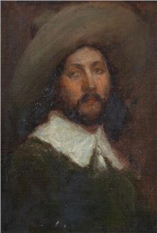 Portrait of a man - Mabel Rose Welch