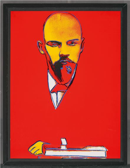 Andy Warhol | Red Lenin (1987) | MutualArt